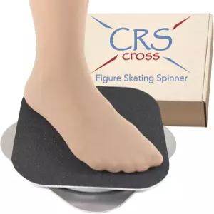 CRS 크로스 피겨 스케이팅 스피너. 스 스케이터 체조 댄스 발레를 위한 오프 스피닝 트레이닝 보조 도구.