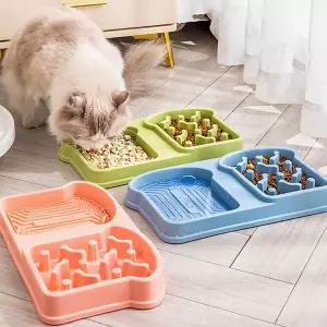 애견 급체방지 식기 사료그릇 강아이 고양이 물그릇 WFJFMEW