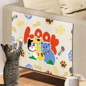 핏픽 벽부착 고양이 스크래쳐 장난감 키우기 캐릭터 보호패드 소파 매트 WFIO5ZQ