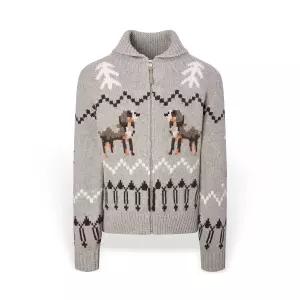 헤지스 남성 울 퍼피 코위찬 가디건 HZSW5D485I2 HZSW5D48522406599812345601