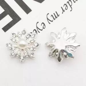 플라워 장식 미니 진주 꽃 부자재 메이드 DIY 꾸미기 폰케이스장식