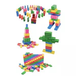 3세 영유아 벽돌블럭 종이블록접기 유치원 두뇌개발 학습용 협응력 조립