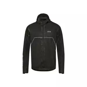 GOREWEAR Gore-TEX SD 고어텍스 쉐이크드라이 트레일 후드 자켓 - 블랙 (남성용) 174421