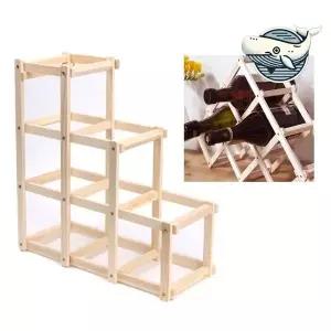 [하프클럽/브이와이]우드 와인 거치대 다목적 조립식거치대 수납대