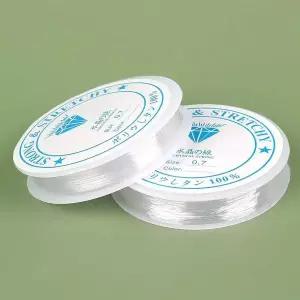 [RIZPICK]비즈공예부자재 우레탄줄 크리스탈텍 0.7mm 7M