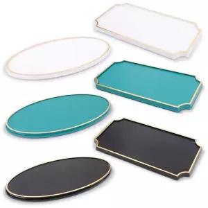 빈 호실판 타원 검정 아파트 호텔 사무실 번호판 펜션번호판