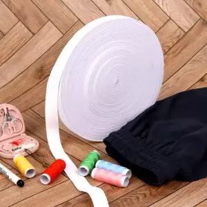 대용량 넓은 고무줄밴드 화이트 2cm x 40m