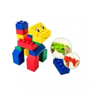 6개월 영유아 초콜릿향기 말랑대형블록 학습용 창의력개발 상상력자극 블럭