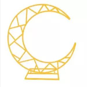 달 조형물 철제 장식 웨딩 카페 조명