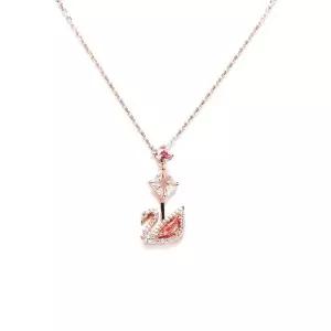 스와로브스키 5473024 Dazzling Swan 다즐링 스완 펜던트 Y 목걸이