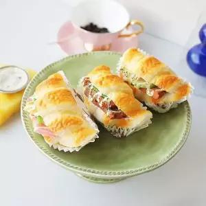 [RIZPICK]말랑말랑 크로와상 샌드위치 모형 랜덤 1P 빵모형 데코소품