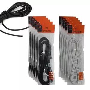 [RIZPICK]둥근면밴드 마루고무줄 천고무줄 3m 5개 천고