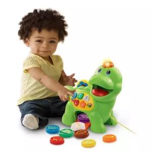 18개월 영유아 노래하며 음식먹는 공룡인형 오감발달 유치원장난감 완구