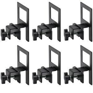 매트리스 슬라이드 스토퍼, 금속 침대 프레임용 추가 두꺼운 홀더 미끄럼 방지 6개 리테이너 바, 트윈 풀 킹