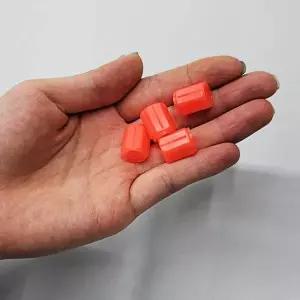 4P 타이어 캡 야광 마개 레드 밸브캡