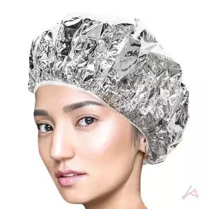 헤어캡 파마 트리트먼트 미용실 알루미늄 호일 머리캡