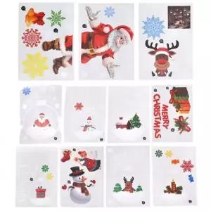 크리스마스스티커패키지117개입 파티 장식 소품