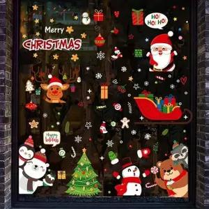 크리스마스스티커패키지120개입 파티 소품 장식