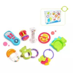 3개월 영유아 딸랑이 치발기 장난감세트 소근육발달 치아발육기 상상력자극