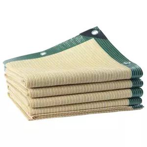 베이지 정원 메쉬 썬쉐이드 원예 옥상 그늘 차양막