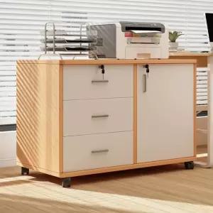 프린터 거치대 라벨기 수납 선반 조립식 정리대 프린트