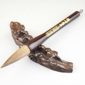 정통 번체 서예 브러시 회화 브러쉬 호퍼 토끼 족제비 커플 모양의 머리