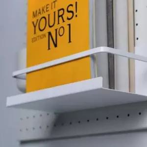 [JED] 선반 세탁실 창틀 실용형 냉장고 철제 타공판 정리용 수납장 현관 수납대