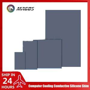 열 패드 상 변화 그래픽 카드 C 노트북 컴퓨터 냉각 효율적인 전도성 실리콘 심 PTM7950