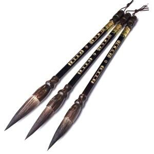 머리 캘리그라피 일반 스크립트 Tin 브러시 잉크 풍경 세트 예술 그림