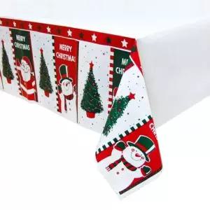 [에이치플러스몰]파티용품 크리스마스테이블보캐릭터 소품 장식 데코
