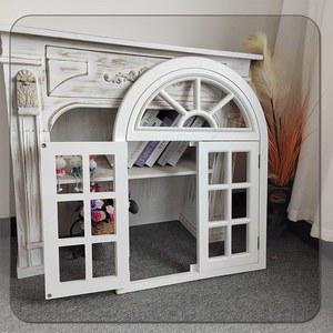 모형 창문 인테리어 빈티지 창문틀 유럽풍 촬영 소품 엔틱 장식소품 장식용 벽면 벽장식