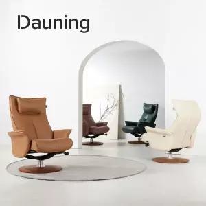 [롯데백화점]다우닝 [스토어] 알파 211 1인 내추럴가죽 리클라이너