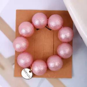 퍼플 볼 코인 헤어밴드 슈슈 똥머리 스크런치 헤어끈 머리끈 볼머리끈 올림머리끈 포니테일