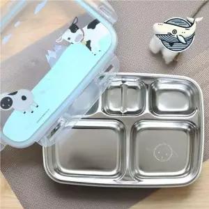 [하프클럽/브이와이]다용도 그릇 스텐배식판 이중배식판 주방용