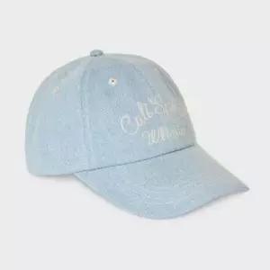 [백화점 정품] 후아유 남녀공용 Denim Chain Stitch Ball Cap WHACG2323A