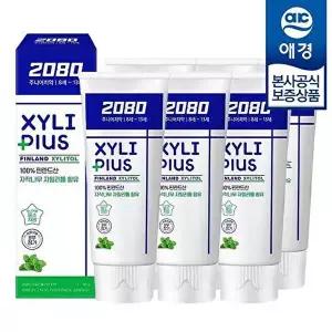 [애경]2080 키즈 자일리플러스 주니어 치약 80g x6개