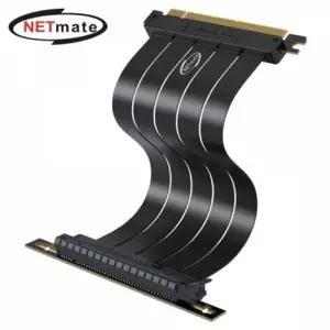 [에이치플러스몰]강원전자 넷메이트 PCI-E 4.0 라이저 케이블 200mm (블랙/90도) (EZDIY-FAB)