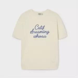 [백화점 정품] 후아유 여성 레터링 부클 스웨터 (WHKAG2422F)