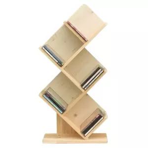 삼나무CD수납장 원목타워CD꽂이