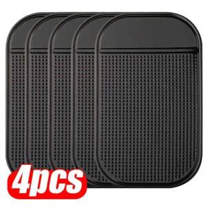 자동차 대시 보드 실리콘 미끄럼 방지 인테리어 패드 보관 전화 홀더 마운트 스티커