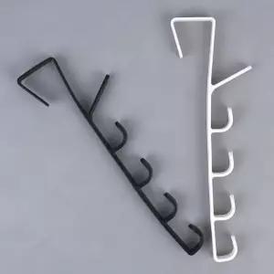 옷정리 다용도 5단 도어행거 후크 옷걸이