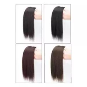 정수리 볼륨 뿔피스 25CM 헤어 부분 가발 앞머리가발 여성 붙임 브릿지 정수리가발