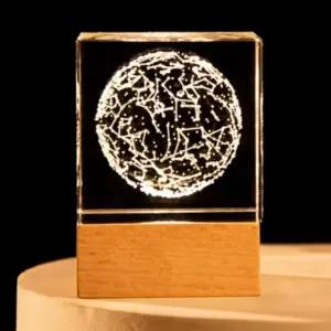 크리스탈 결혼 선물 오르골 수정구 집들이 무드등 조명