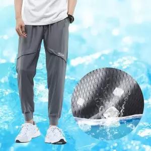 [모로엠] 남성 여름 트레이닝 쿨링 조거 팬츠 ON-PTA-QWFN3OQD