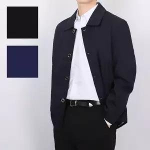 [모로엠] 남성 트렌치 하프코트 간절기 점퍼 ON-JUA-QWFN0XI1