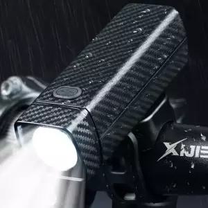 [런버드 자전거 전조등 W32] 블랙 자전거라이트 USB C타입 충전식 전동킥보드 후레쉬 LED