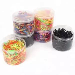 아기고무줄 칼라고무줄 머리끈 대용량 밴드 미니