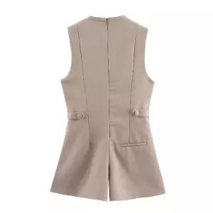 여친 봄 슬랙스 반바지 스트리트 단추 점프슈트 SPO마켓1