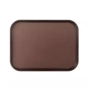 카페 논슬립 까페 쟁반 직사각형 대 브라운