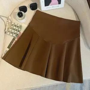 치마 모직 가을 동계 임산부 우산 엉덩이 정장 배꼽링 여성패션 A라인 DL4